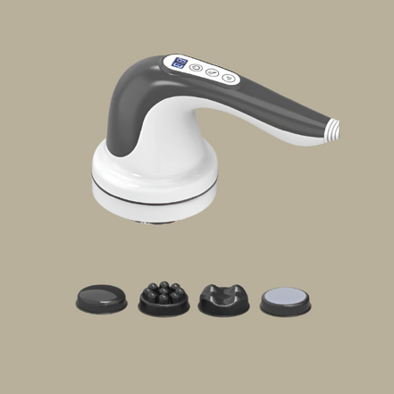Handheld massager with attachments 